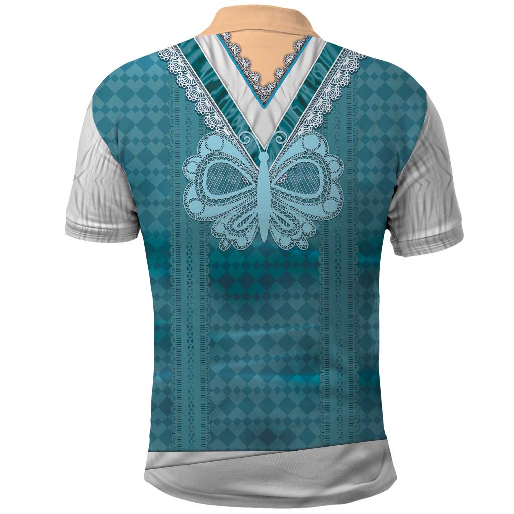 Oktoberfest Polo Shirt Dirndl Retro Style - Wonder Print Shop