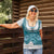 Oktoberfest Women Polo Shirt Dirndl Retro Style - Wonder Print Shop