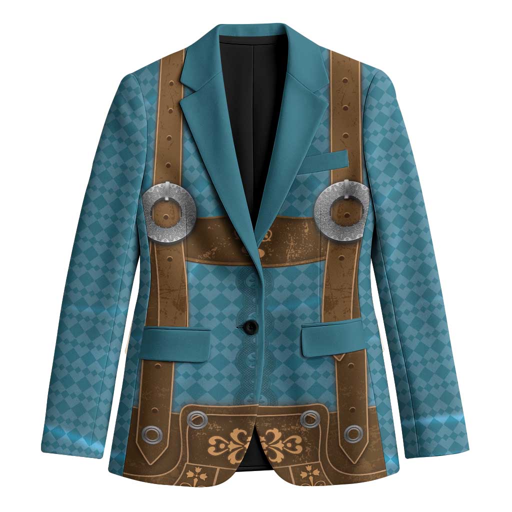 Oktoberfest Blazer Lederhosen Retro Style - Wonder Print Shop