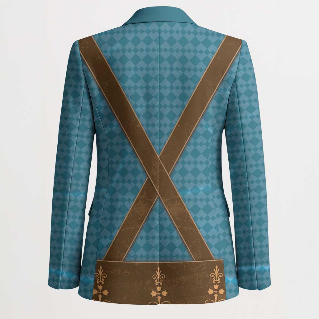 Oktoberfest Blazer Lederhosen Retro Style - Wonder Print Shop