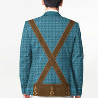 Oktoberfest Blazer Lederhosen Retro Style - Wonder Print Shop