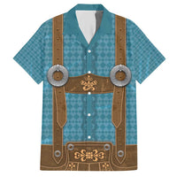 Oktoberfest Hawaiian Shirt Lederhosen Retro Style - Wonder Print Shop