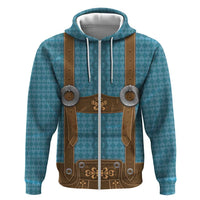Oktoberfest Hoodie Lederhosen Retro Style - Wonder Print Shop