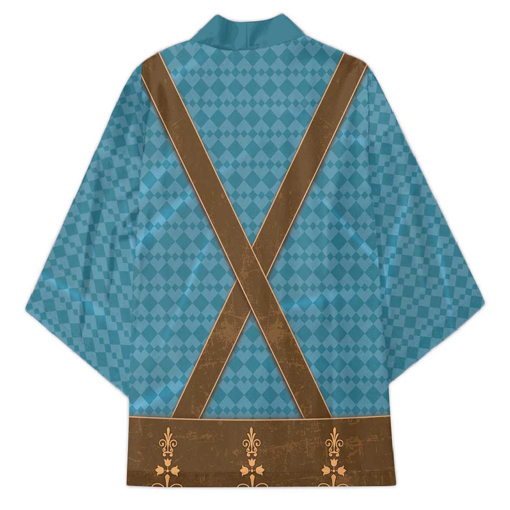 Oktoberfest Kimono Lederhosen Retro Style - Wonder Print Shop