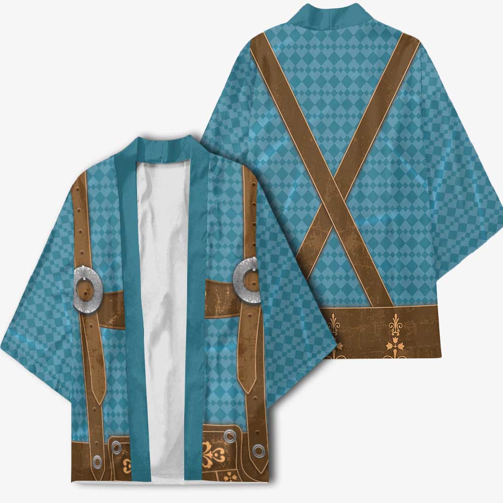 Oktoberfest Kimono Lederhosen Retro Style - Wonder Print Shop