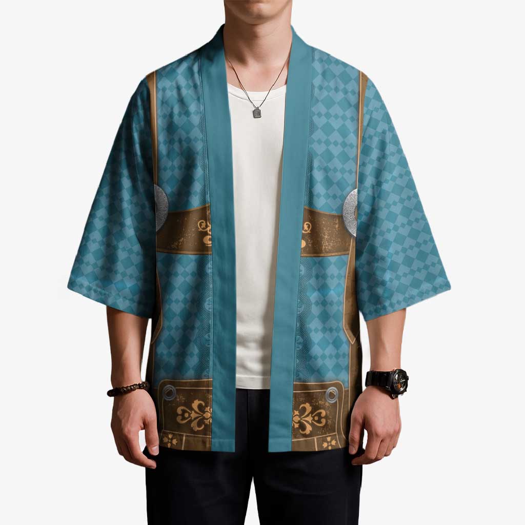 Oktoberfest Kimono Lederhosen Retro Style - Wonder Print Shop