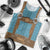 Oktoberfest Men Tank Top Lederhosen Retro Style - Wonder Print Shop