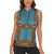 Oktoberfest Women Sleeveless Polo Shirt Lederhosen Retro Style - Wonder Print Shop