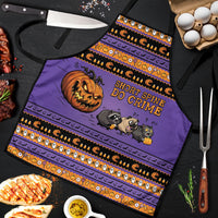 Halloween Animal Funny Apron Short Spine Do Crime Spooky Pumpkin Chase