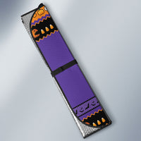Halloween Animal Funny Auto Sun Shade Short Spine Do Crime Spooky Pumpkin Chase