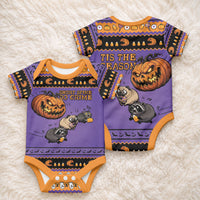Halloween Animal Funny Baby Onesie Short Spine Do Crime Spooky Pumpkin Chase