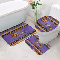 Halloween Animal Funny Bathroom Set Short Spine Do Crime Spooky Pumpkin Chase