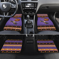 Halloween Animal Funny Car Mats Short Spine Do Crime Spooky Pumpkin Chase
