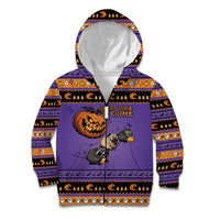 Halloween Animal Funny Kid Hoodie Short Spine Do Crime Spooky Pumpkin Chase