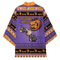 Halloween Animal Funny Kimono Short Spine Do Crime Spooky Pumpkin Chase