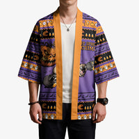 Halloween Animal Funny Kimono Short Spine Do Crime Spooky Pumpkin Chase