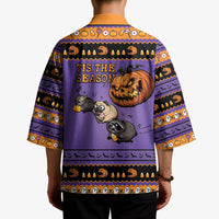 Halloween Animal Funny Kimono Short Spine Do Crime Spooky Pumpkin Chase