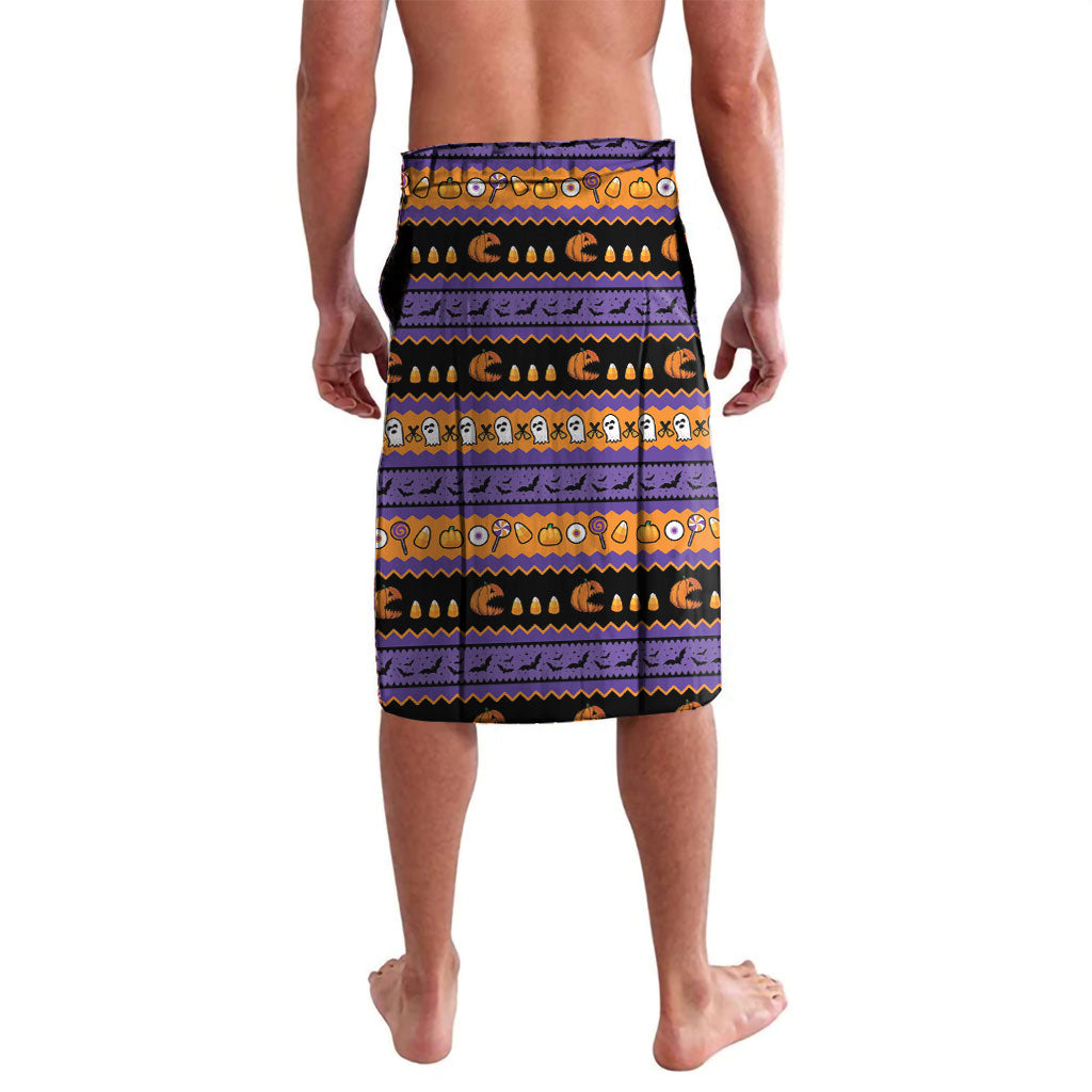 Halloween Animal Funny Lavalava Short Spine Do Crime Spooky Pumpkin Chase