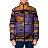 Halloween Animal Funny Padded Jacket Short Spine Do Crime Spooky Pumpkin Chase