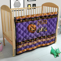 Halloween Animal Funny Quilt Short Spine Do Crime Spooky Pumpkin Chase