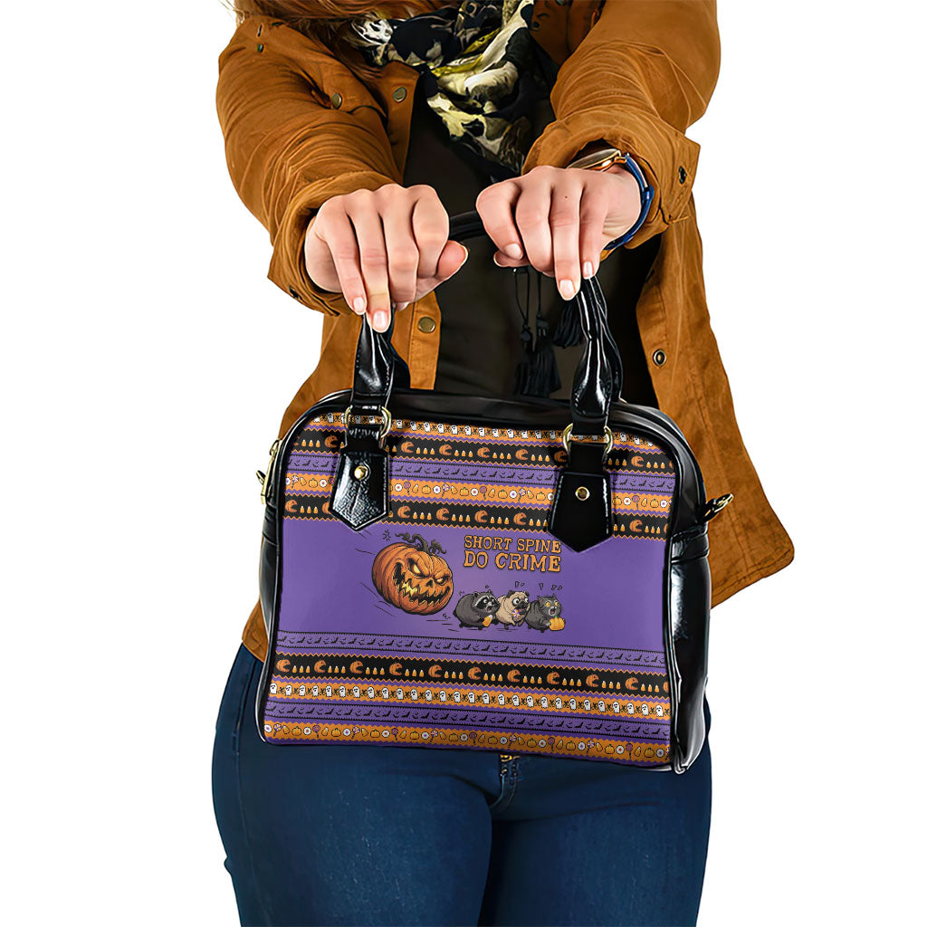 Halloween Animal Funny Shoulder Handbag Short Spine Do Crime Spooky Pumpkin Chase