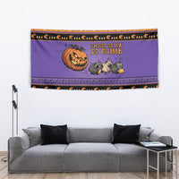 Halloween Animal Funny Tapestry Short Spine Do Crime Spooky Pumpkin Chase