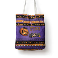 Halloween Animal Funny Tote Bag Short Spine Do Crime Spooky Pumpkin Chase