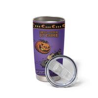 Halloween Animal Funny Tumbler Cup Short Spine Do Crime Spooky Pumpkin Chase