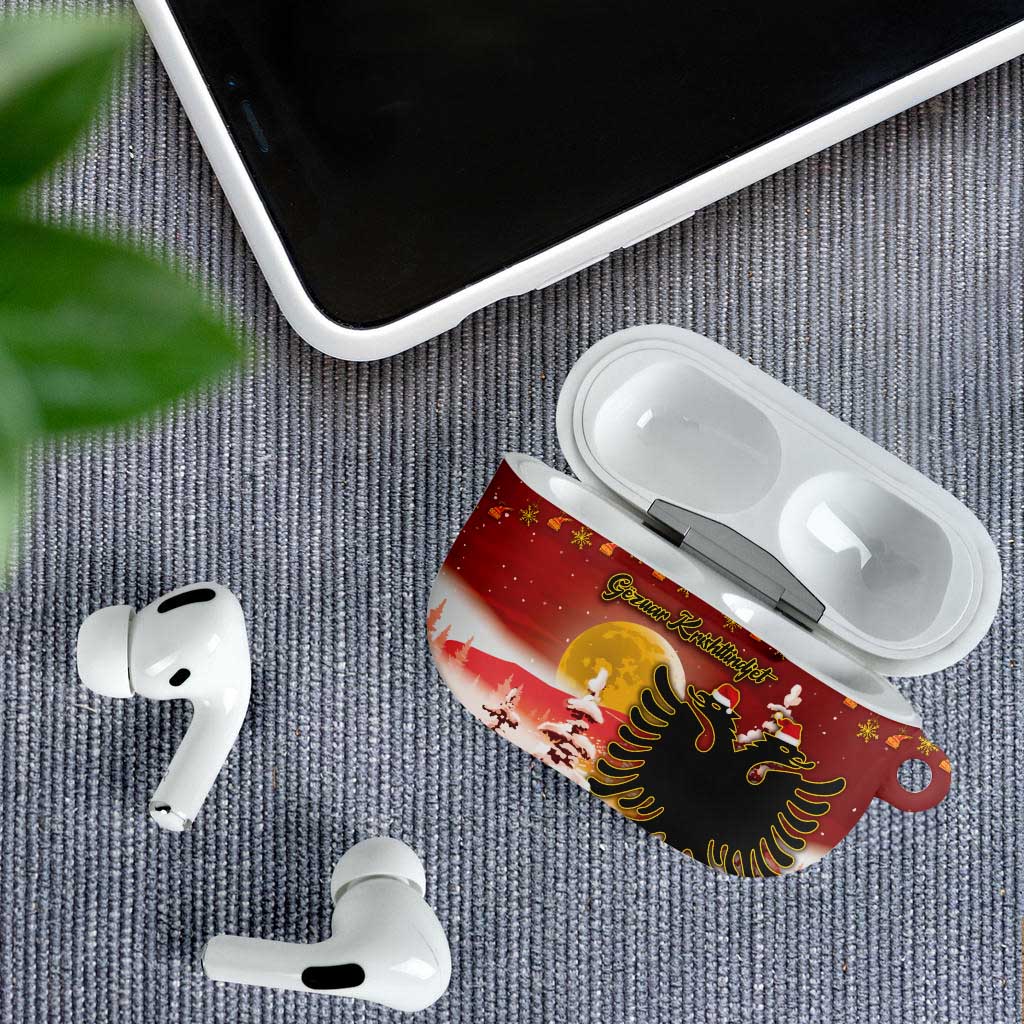 Albania Christmas AirPods Case Gezuar Krishtlindjet - Wonder Print Shop