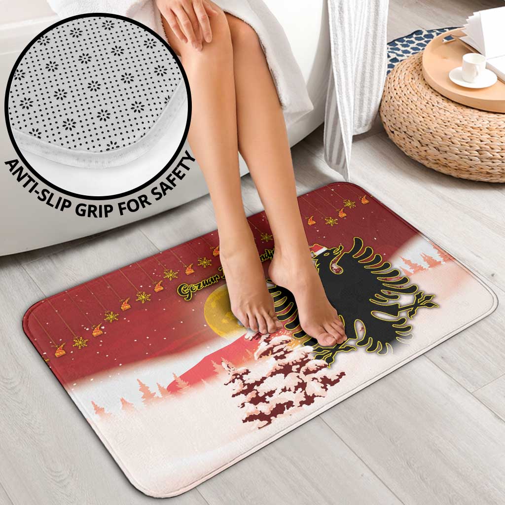 Albania Christmas Bathroom Set Gezuar Krishtlindjet - Wonder Print Shop