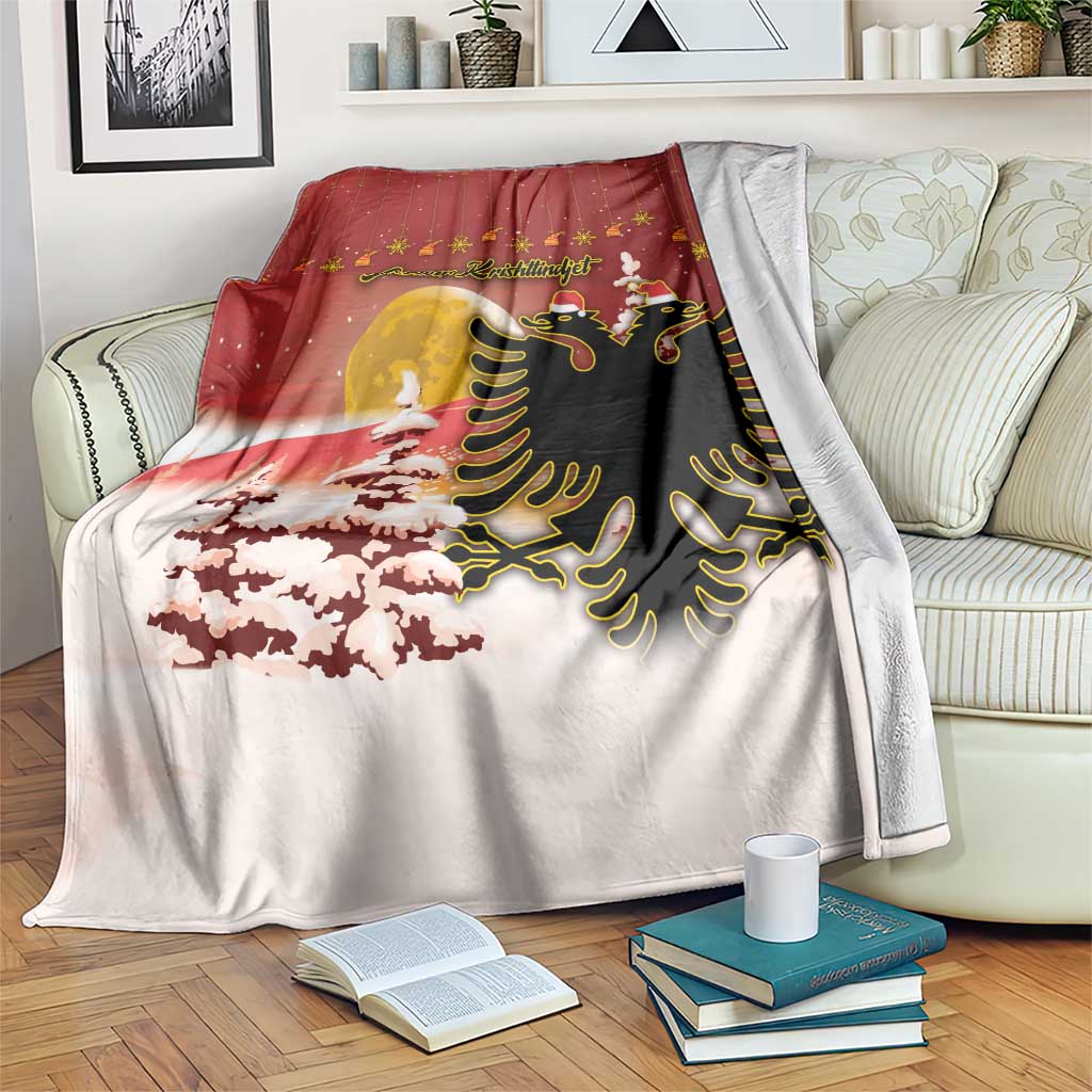Albania Christmas Blanket Gezuar Krishtlindjet - Wonder Print Shop
