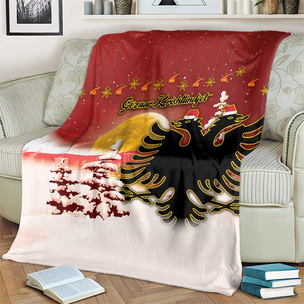 Albania Christmas Blanket Gezuar Krishtlindjet - Wonder Print Shop