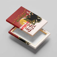 Albania Christmas Canvas Wall Art Gezuar Krishtlindjet - Wonder Print Shop