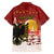 Personalized Albania Christmas Family Matching Off Shoulder Short Dress and Hawaiian Shirt Gezuar Krishtlindjet - Wonder Print Shop