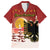 Personalized Albania Christmas Family Matching Summer Maxi Dress and Hawaiian Shirt Gezuar Krishtlindjet - Wonder Print Shop