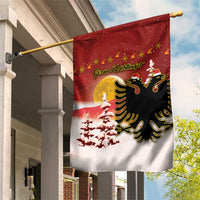 Albania Christmas Garden Flag Gezuar Krishtlindjet - Wonder Print Shop