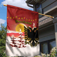 Albania Christmas Garden Flag Gezuar Krishtlindjet - Wonder Print Shop