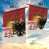 Albania Christmas Garden Flag Gezuar Krishtlindjet - Wonder Print Shop
