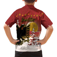 Personalized Albania Christmas Hawaiian Shirt Gezuar Krishtlindjet - Wonder Print Shop