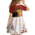 Personalized Albania Christmas Kid Short Sleeve Dress Gezuar Krishtlindjet - Wonder Print Shop