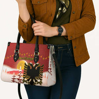 Albania Christmas Leather Bag Gezuar Krishtlindjet - Wonder Print Shop