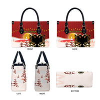 Albania Christmas Leather Bag Gezuar Krishtlindjet - Wonder Print Shop