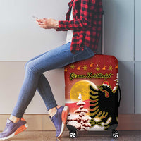 Albania Christmas Luggage Cover Gezuar Krishtlindjet - Wonder Print Shop