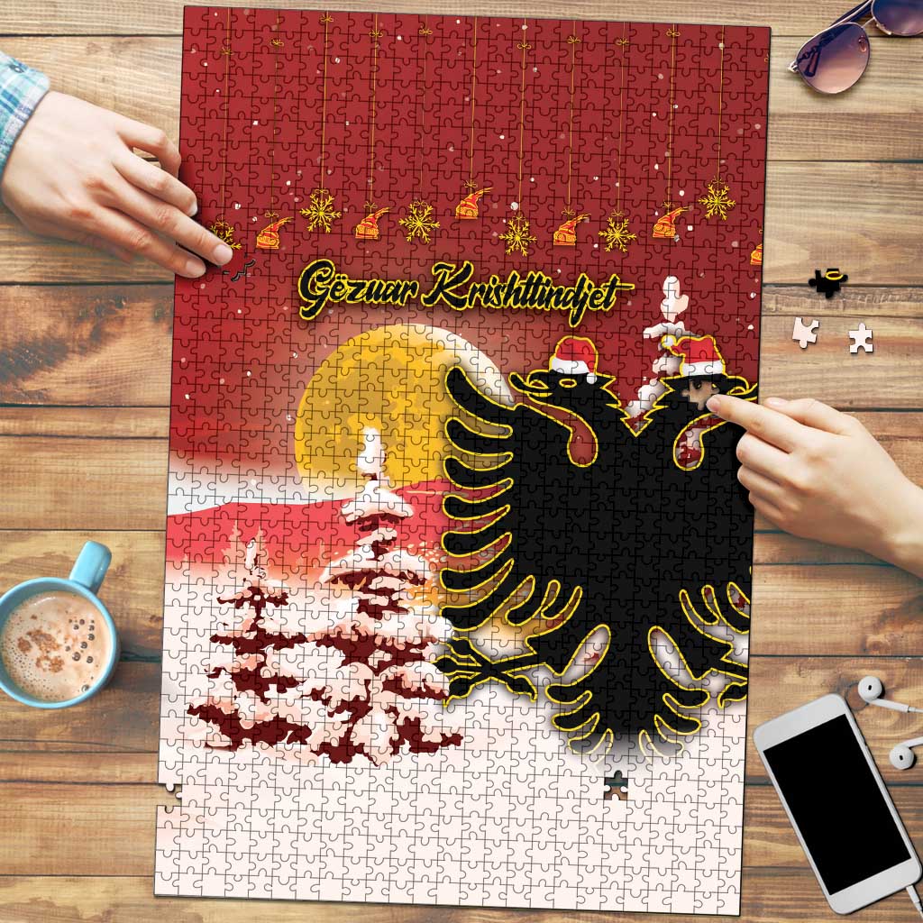 Albania Christmas Puzzle Gezuar Krishtlindjet - Wonder Print Shop