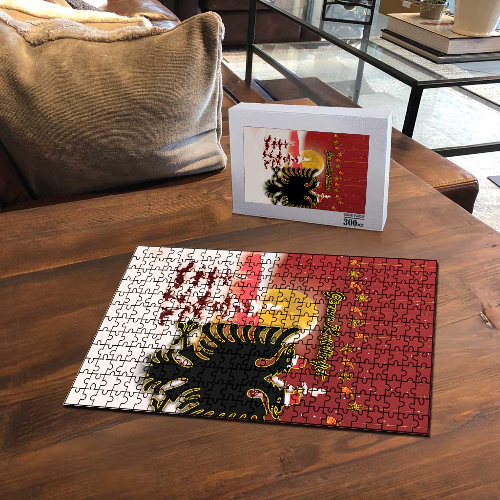 Albania Christmas Puzzle Gezuar Krishtlindjet - Wonder Print Shop