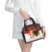 Albania Christmas Shoulder Handbag Gezuar Krishtlindjet - Wonder Print Shop