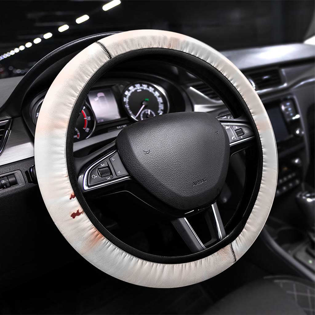 Albania Christmas Steering Wheel Cover Gezuar Krishtlindjet - Wonder Print Shop