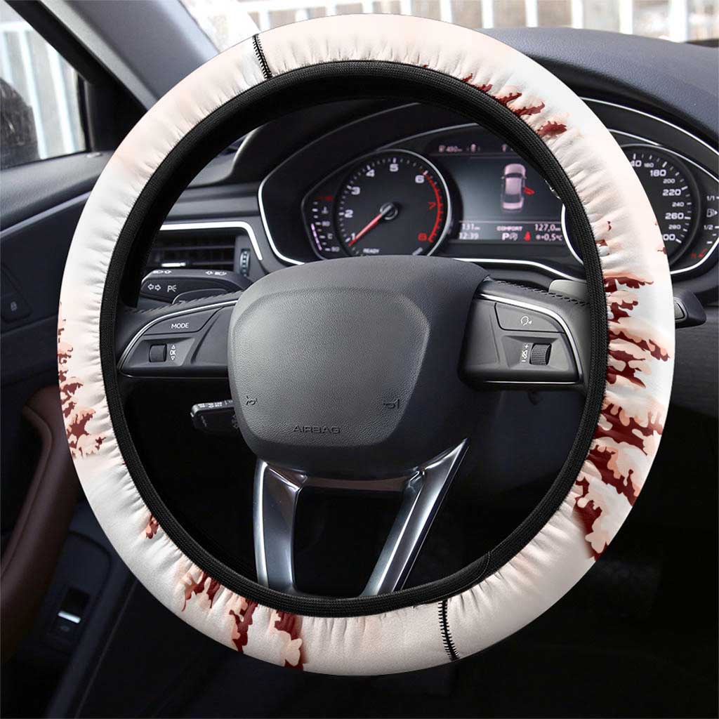 Albania Christmas Steering Wheel Cover Gezuar Krishtlindjet - Wonder Print Shop