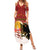 Personalized Albania Christmas Summer Maxi Dress Gezuar Krishtlindjet - Wonder Print Shop