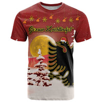 Personalized Albania Christmas T Shirt Gezuar Krishtlindjet - Wonder Print Shop